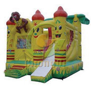 inflatable combo slide bouncer